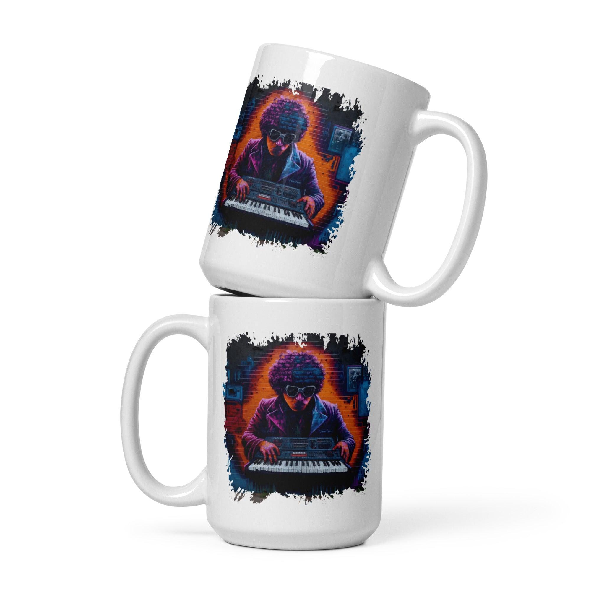 Let The Keys Talk White glossy mug - Beyond T-shirts