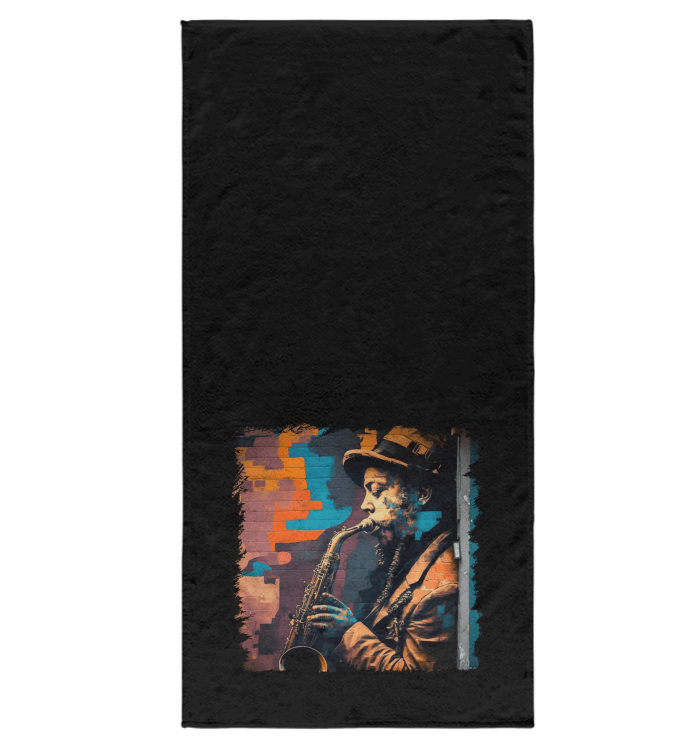 Let The Sax Speak Bath Towel - Beyond T-shirts