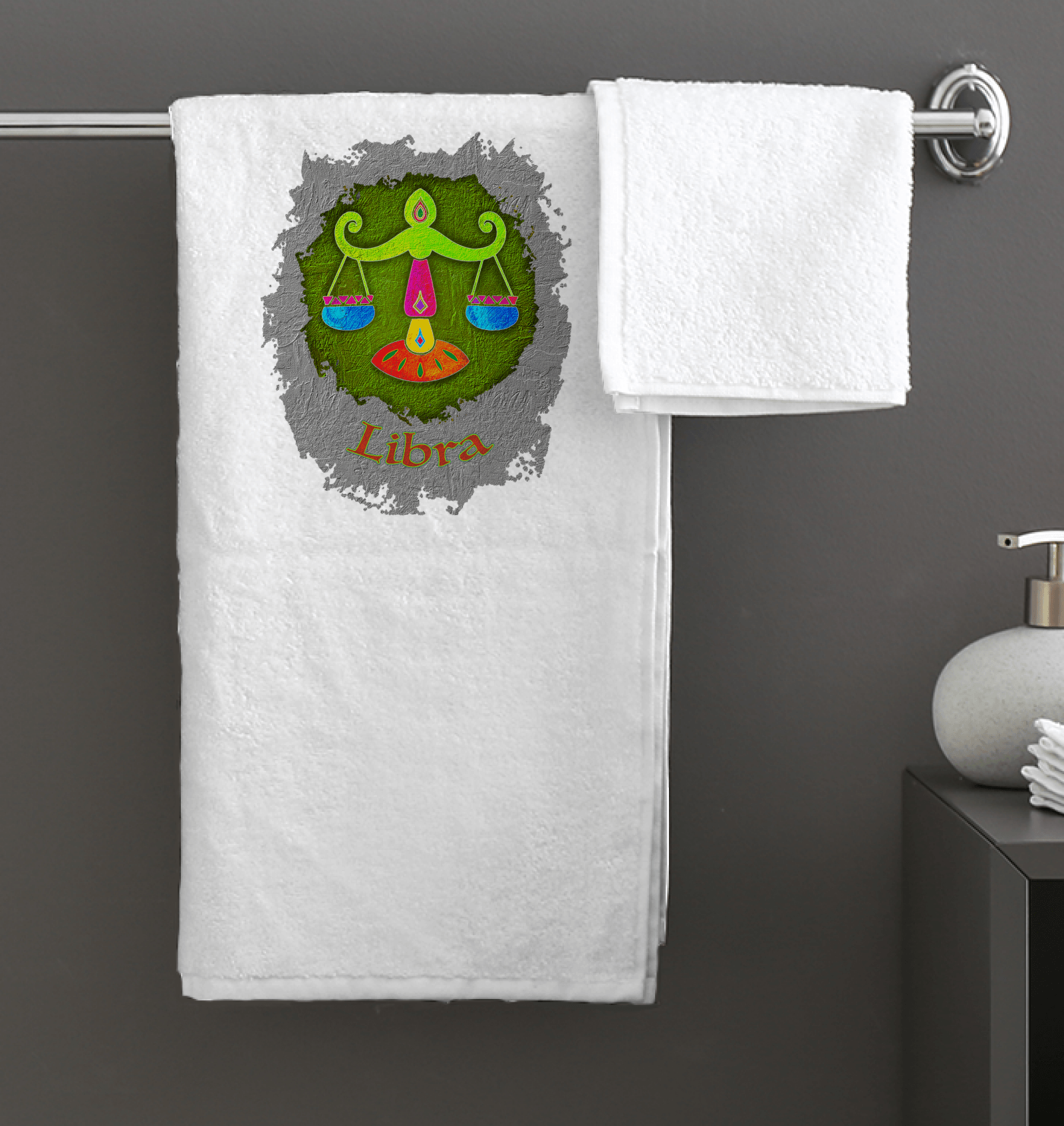 Libra Bath Towel | Zodiac Series 11 - Beyond T-shirts