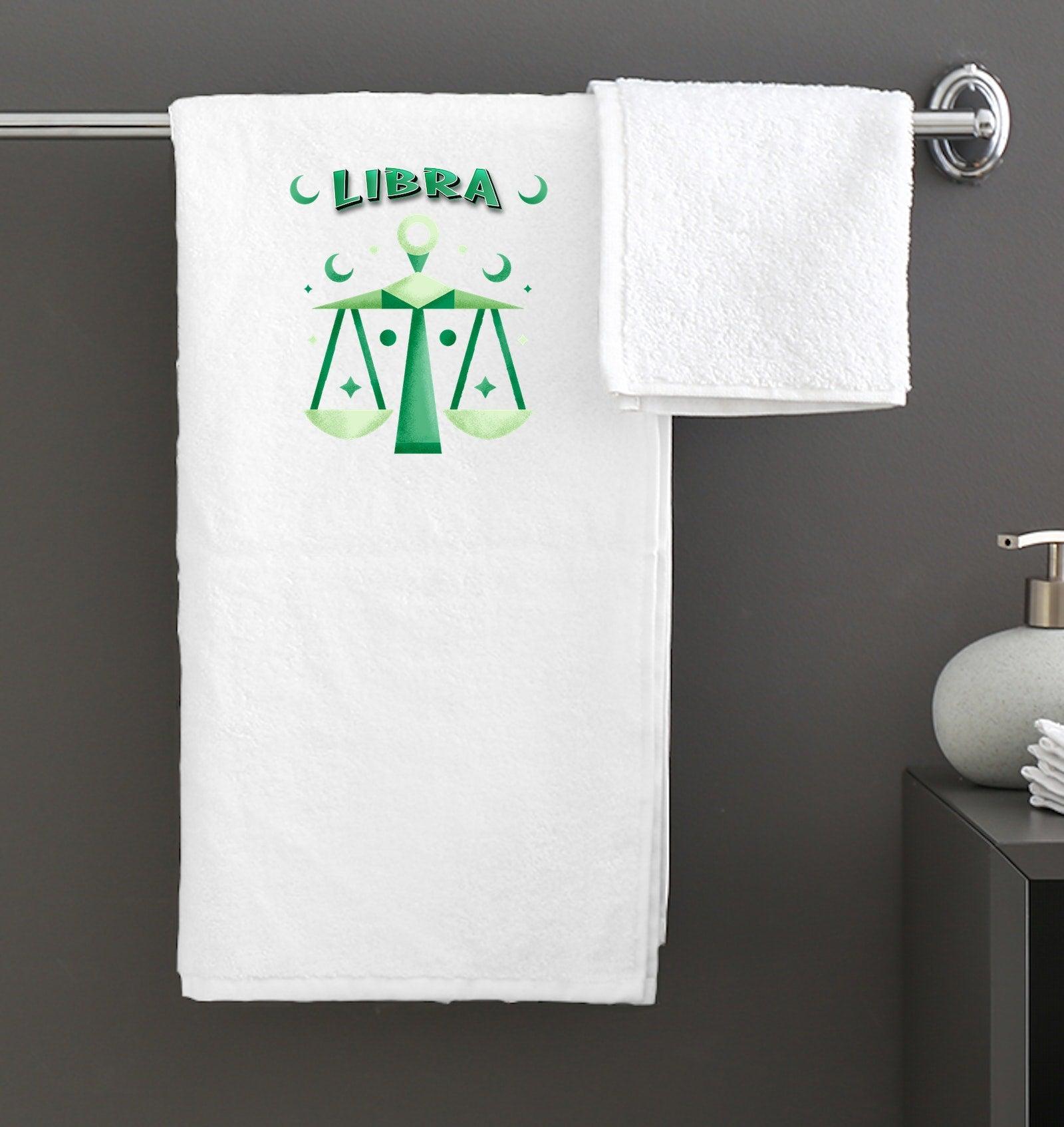 Libra Bath Towel | Zodiac Series 2 - Beyond T-shirts