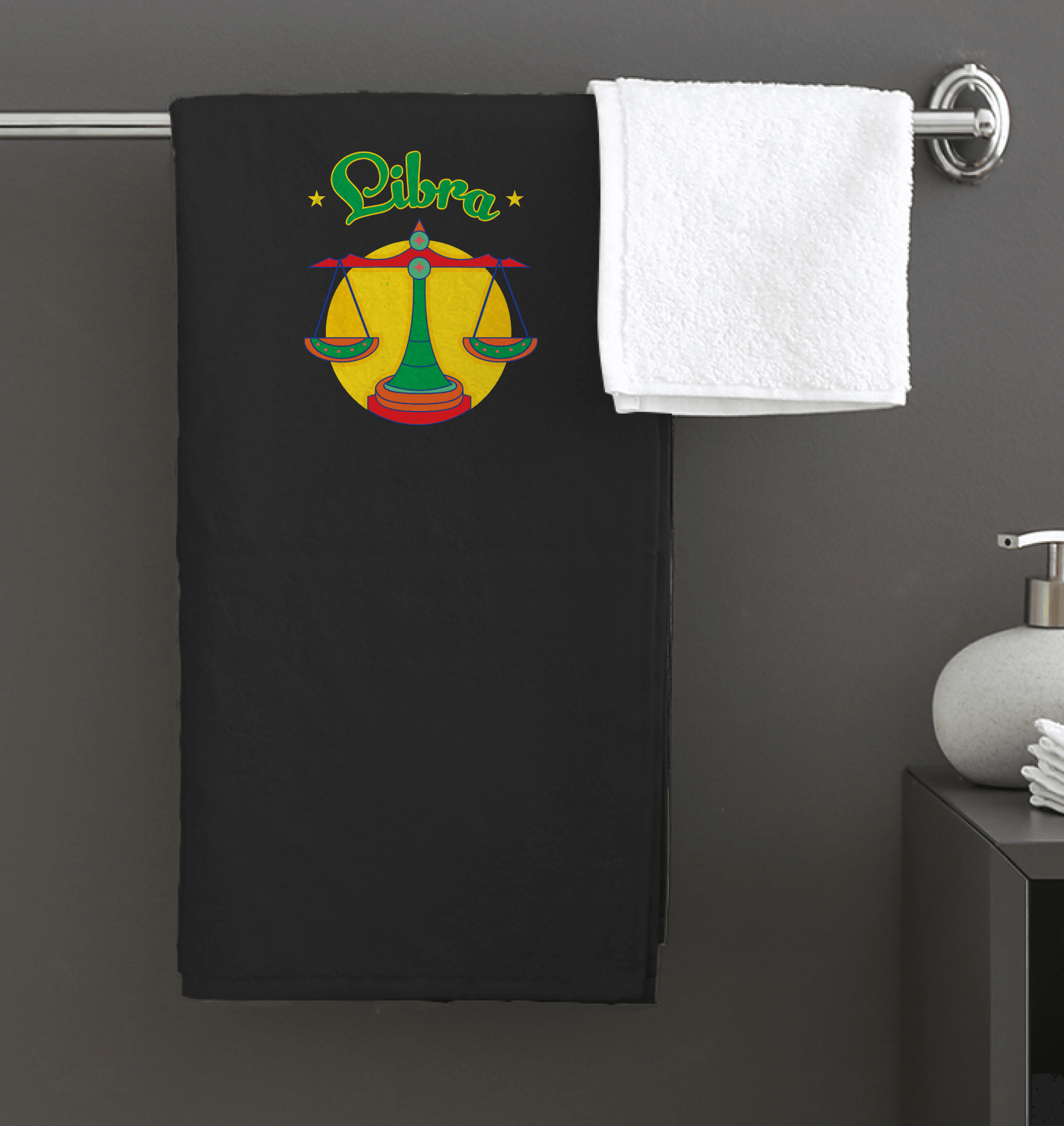 Libra Bath Towel | Zodiac Series 5 - Beyond T-shirts