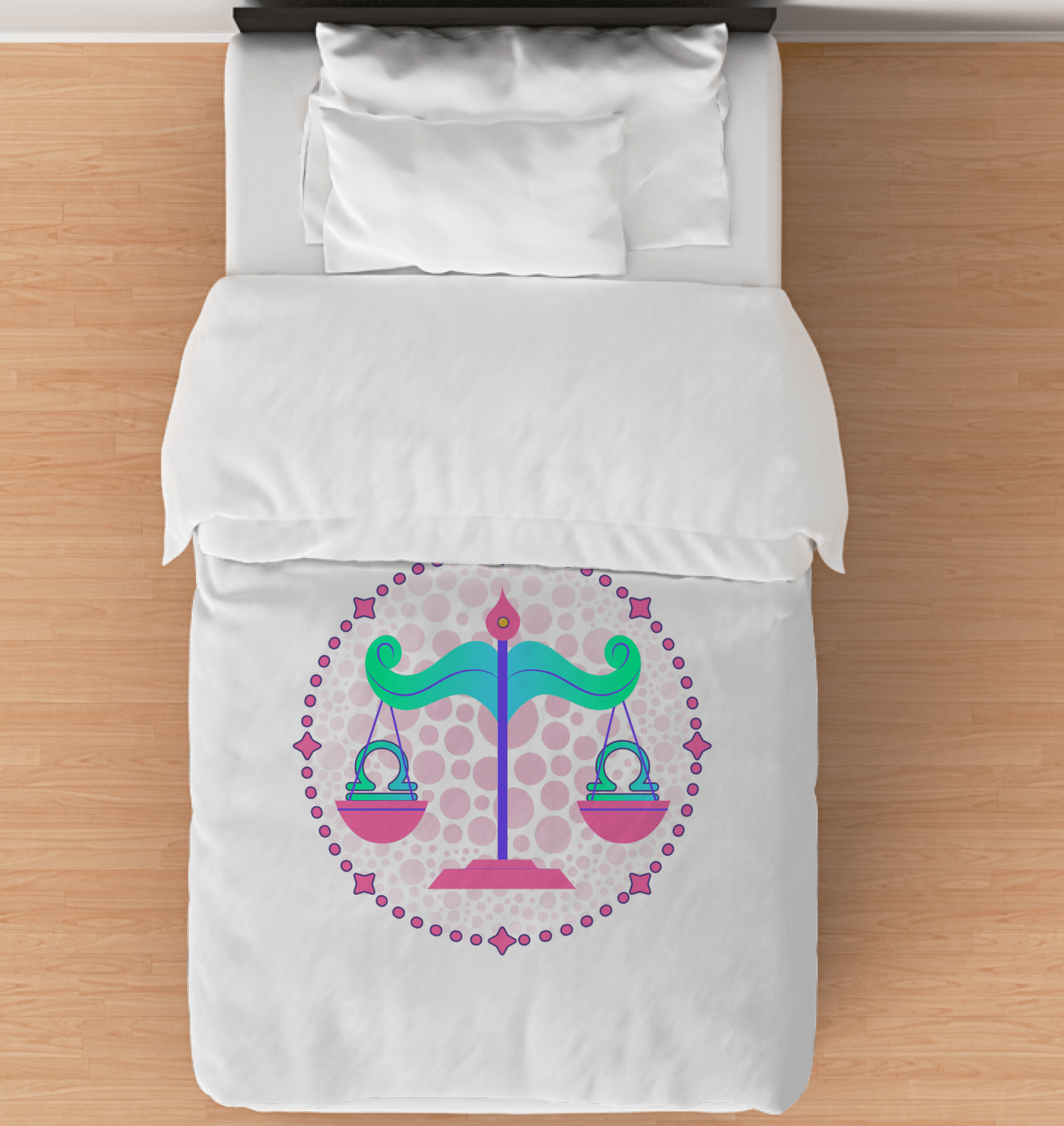 Libra Comforter Twin | Zodiac Series 1 - Beyond T-shirts