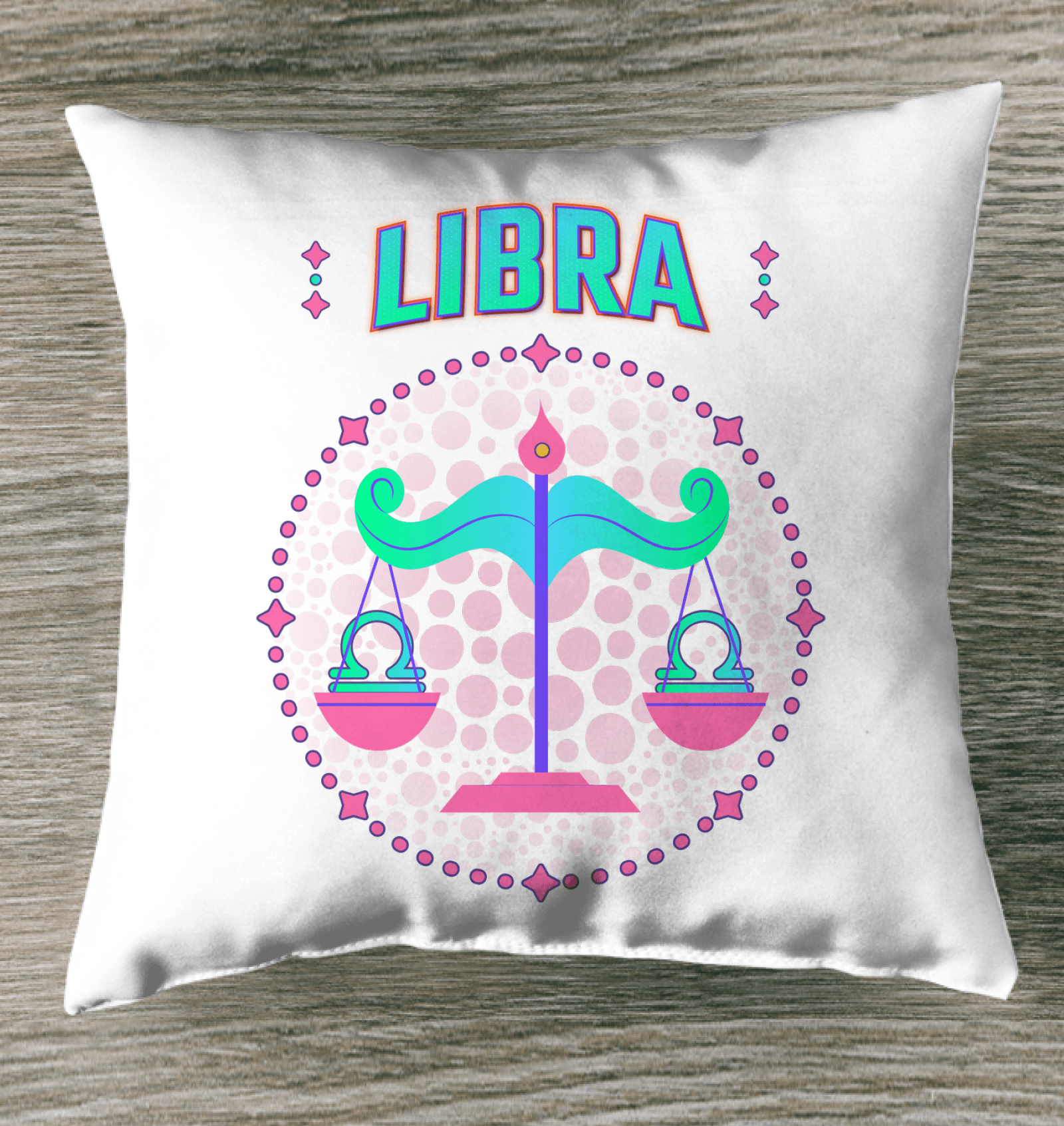 Libra Indoor Pillow | Zodiac Series 1 - Beyond T-shirts