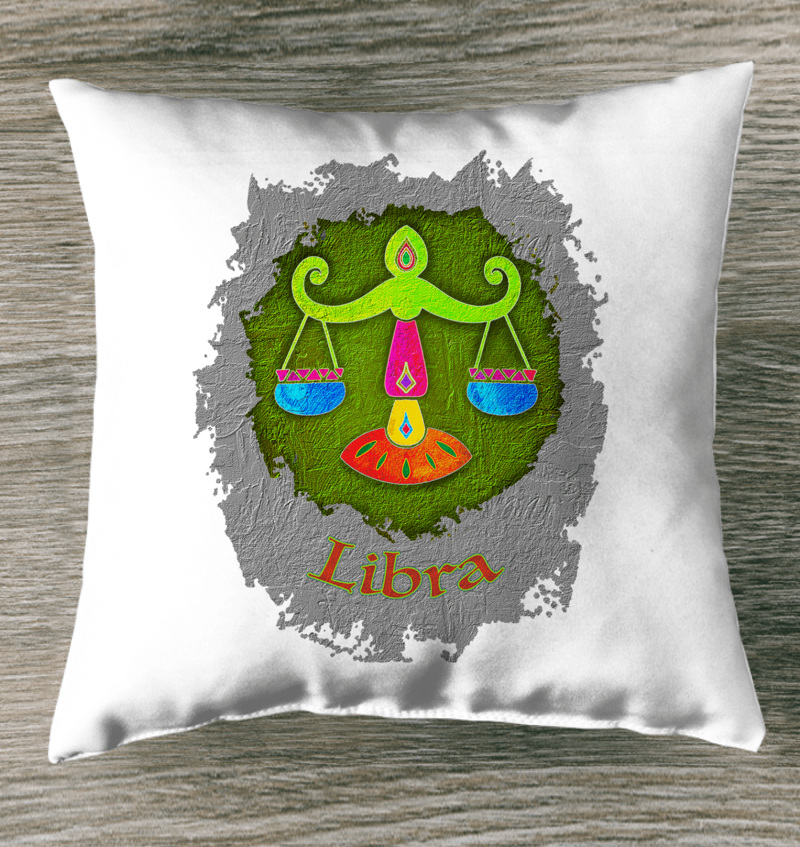 Libra Indoor Pillow | Zodiac Series 11 - Beyond T-shirts