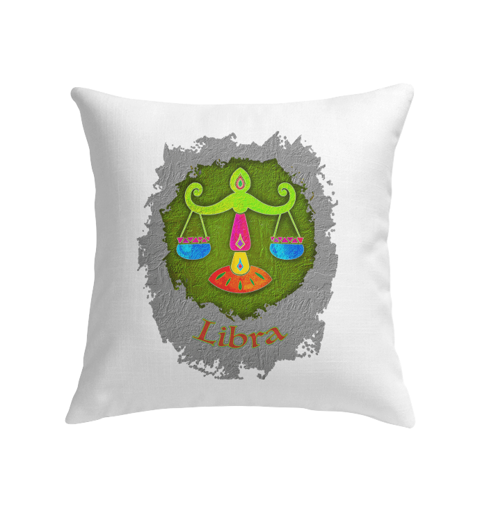 Libra Indoor Pillow | Zodiac Series 11 - Beyond T-shirts