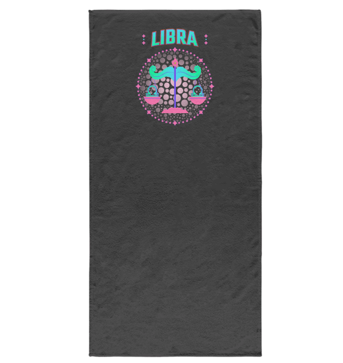 Libra LBath Towel | Zodiac Series 1 - Beyond T-shirts