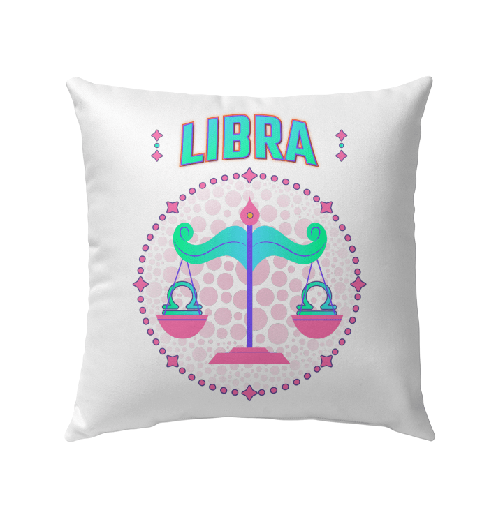 Libra Outdoor Pillow | Zodiac Series 1 - Beyond T-shirts