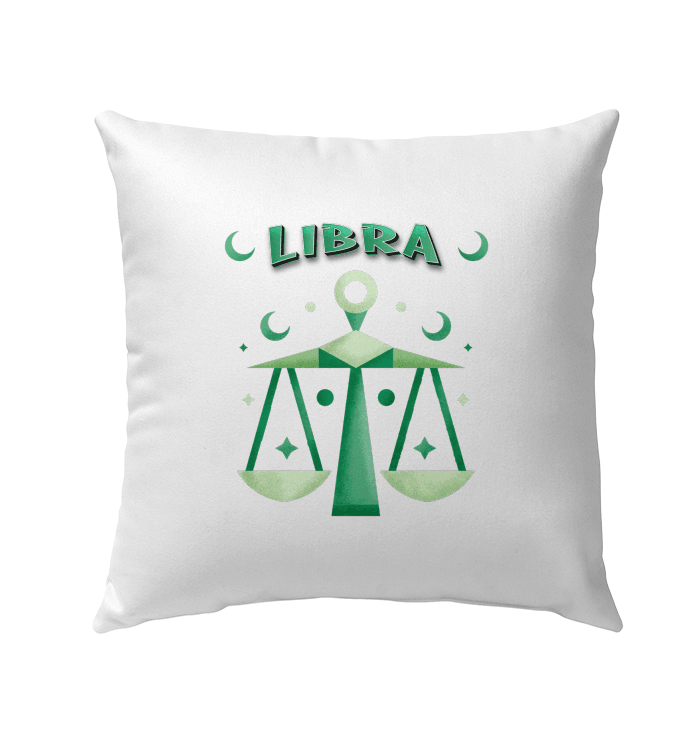 Libra Outdoor Pillow | Zodiac Series 2 - Beyond T-shirts