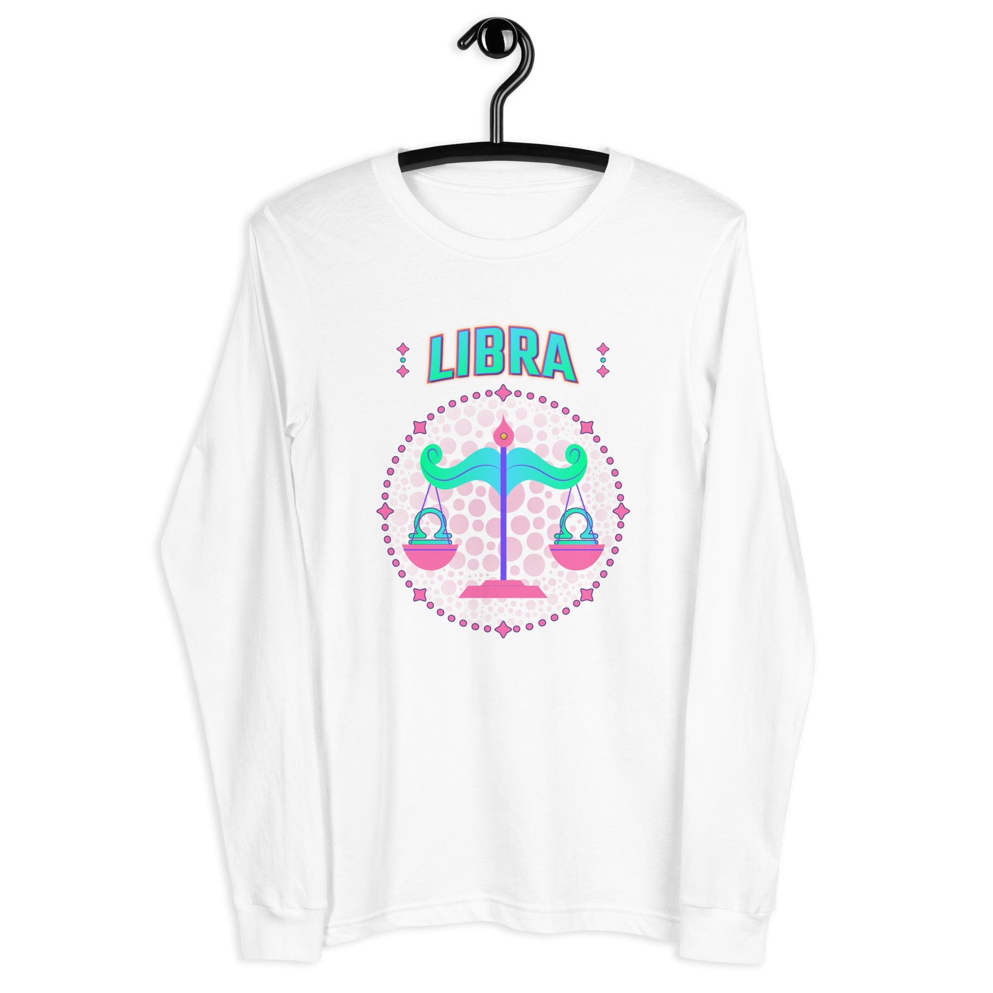 Libra Unisex Long Sleeve Tee | Zodiac Series 1 - Beyond T-shirts