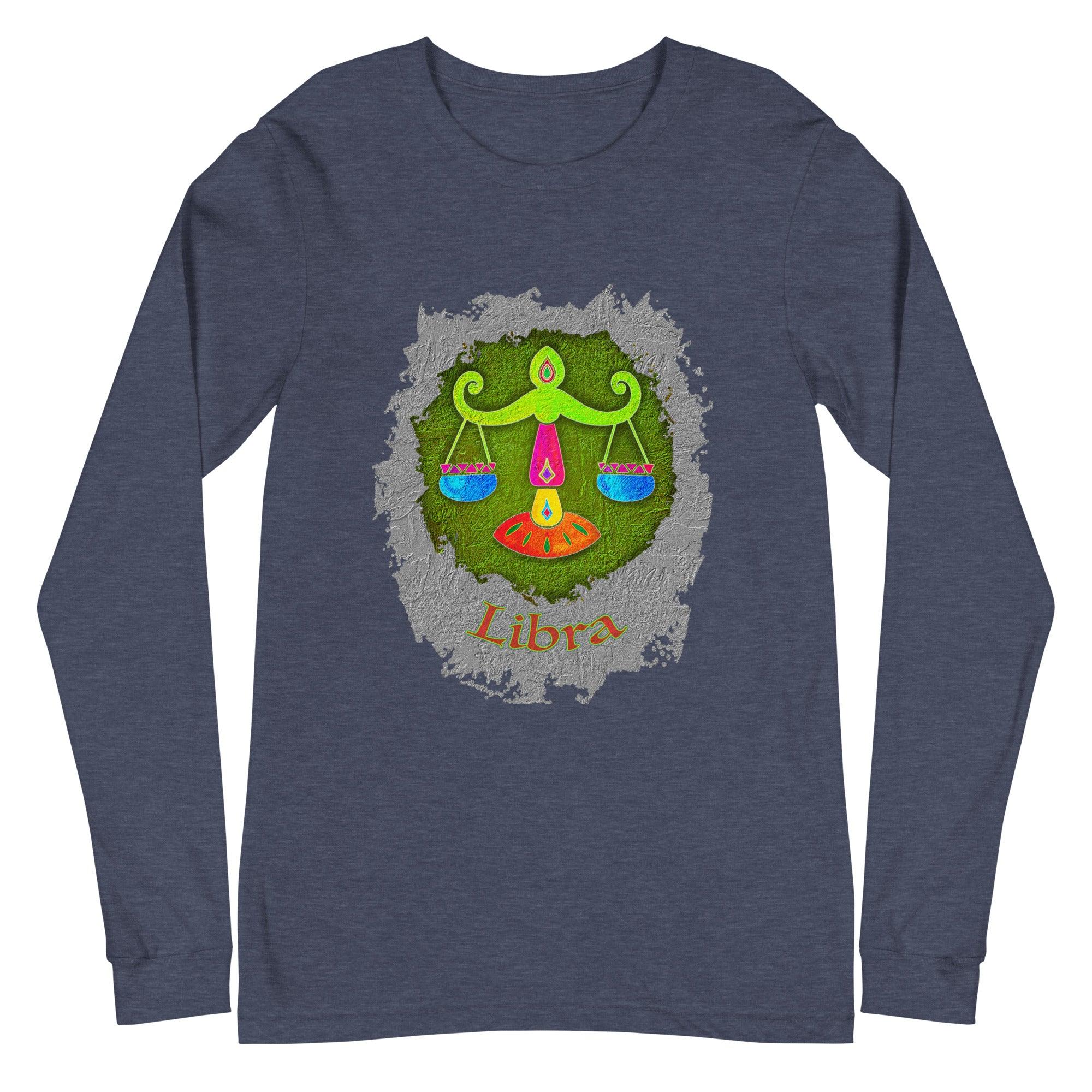 Libra Unisex Long Sleeve Tee | Zodiac Series 11 - Beyond T-shirts