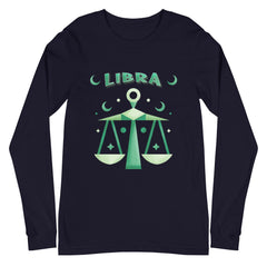 Libra Unisex Long Sleeve Tee | Zodiac Series 2 - Beyond T-shirts