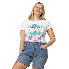 Libra Women’s Basic Organic T-Shirt | Zodiac Series 1 - Beyond T-shirts