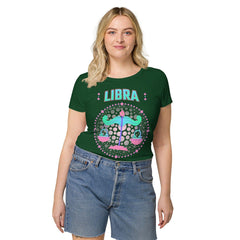 Libra Women’s Basic Organic T-Shirt | Zodiac Series 1 - Beyond T-shirts