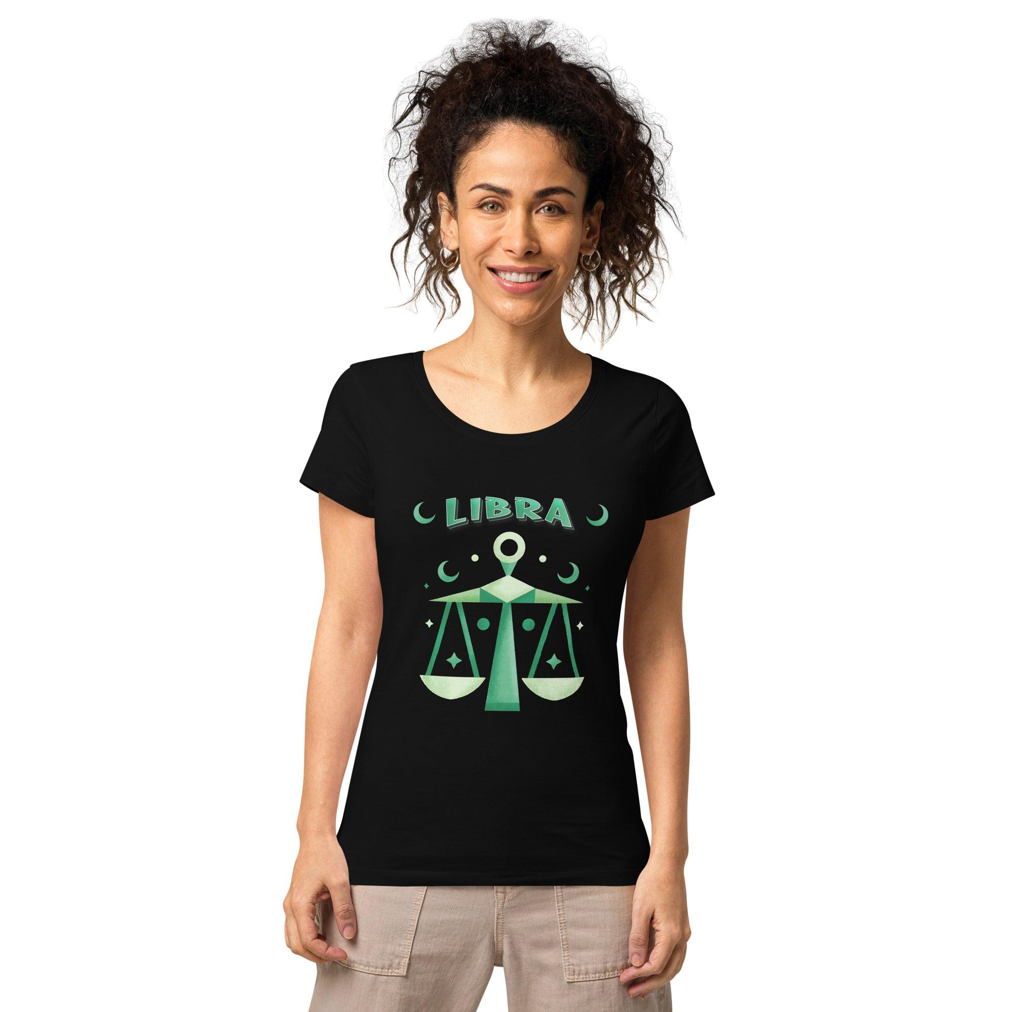 Libra Women’s Basic Organic T-shirt | Zodiac Series 2 - Beyond T-shirts