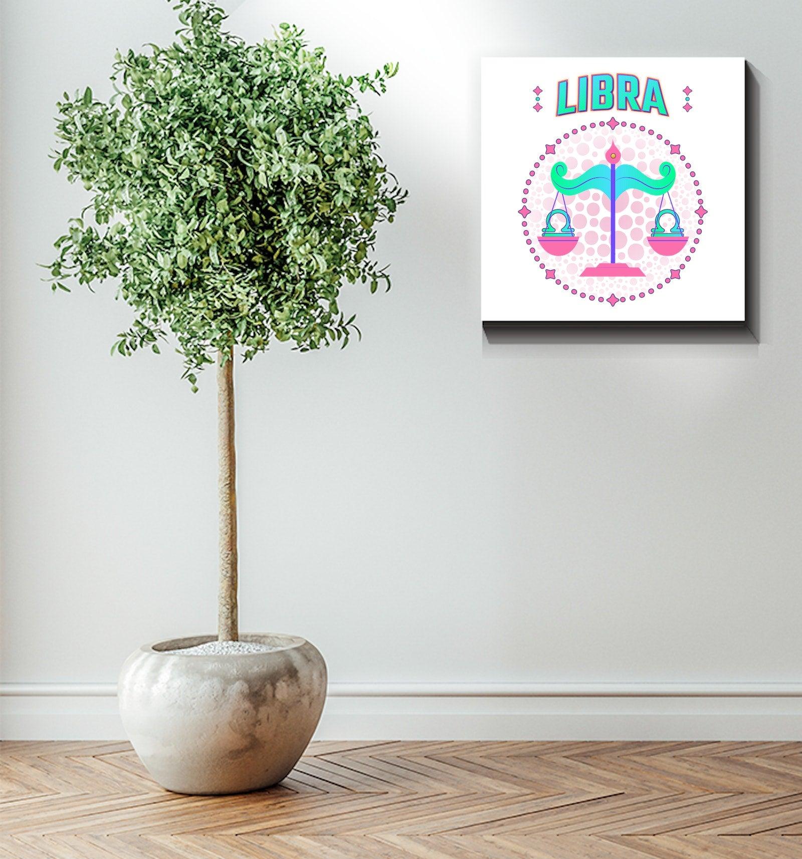 Libra Wrapped Canvas | Zodiac series 1 - Beyond T-shirts