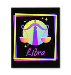 Libra Wrapped Canvas | Zodiac series 3 - Beyond T-shirts