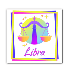 Libra Wrapped Canvas | Zodiac series 3 - Beyond T-shirts