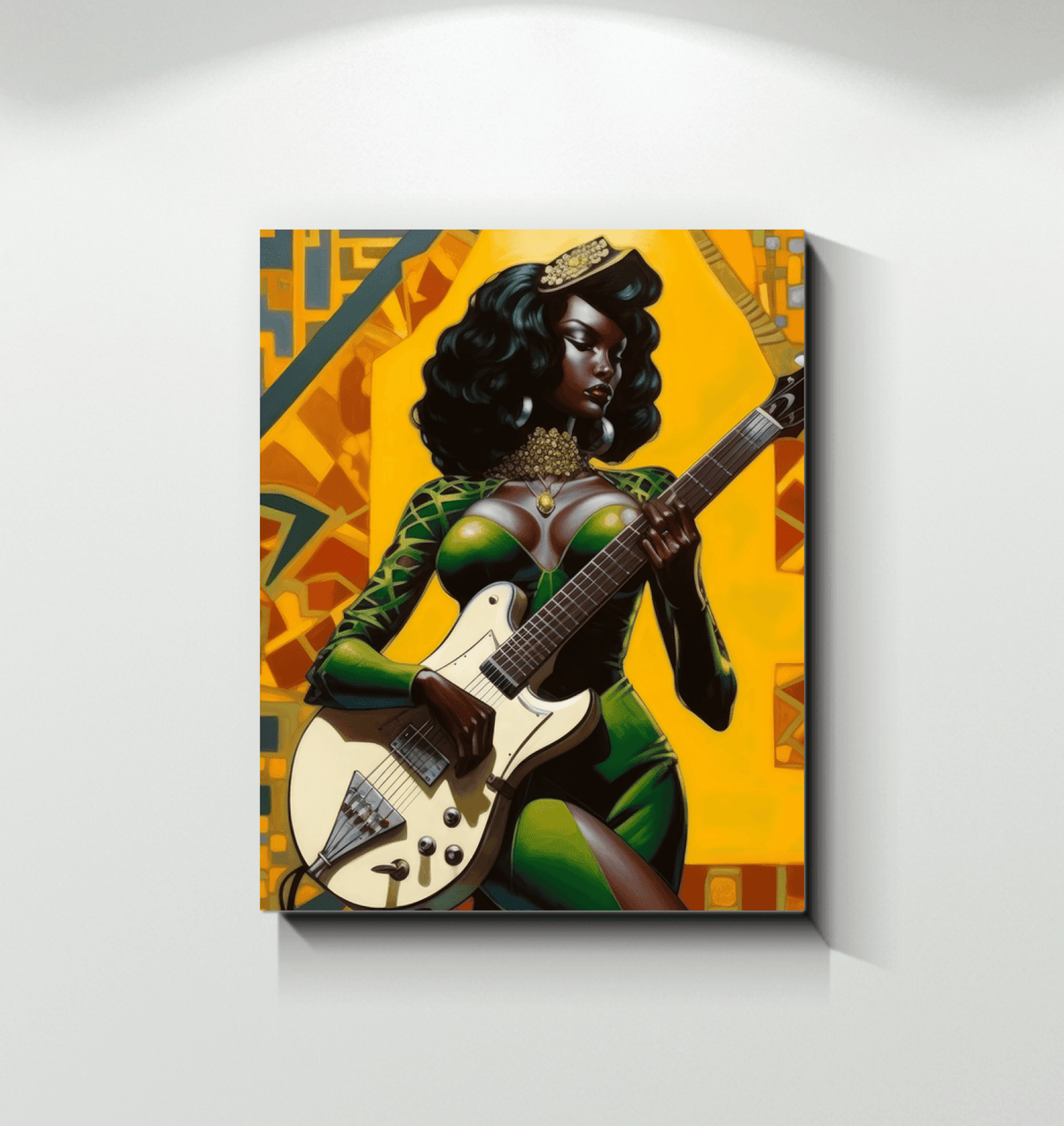 Guitarist Wall Decor