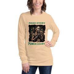 Make Every Punch Count Unisex Long Sleeve Tee - Beyond T-shirts