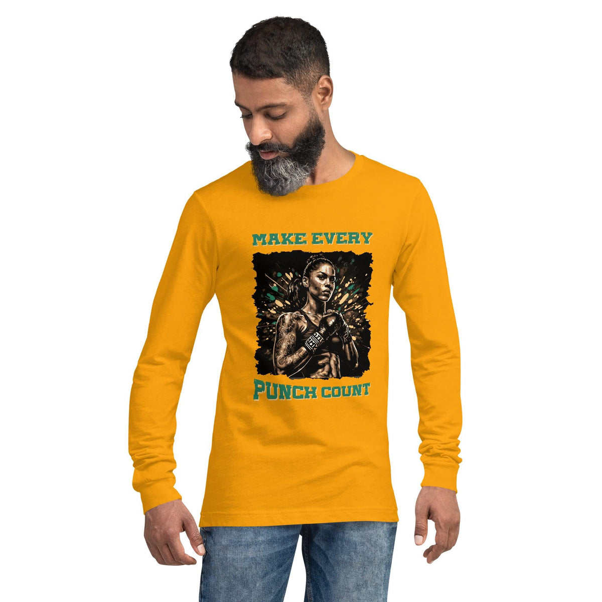 Make Every Punch Count Unisex Long Sleeve Tee - Beyond T-shirts