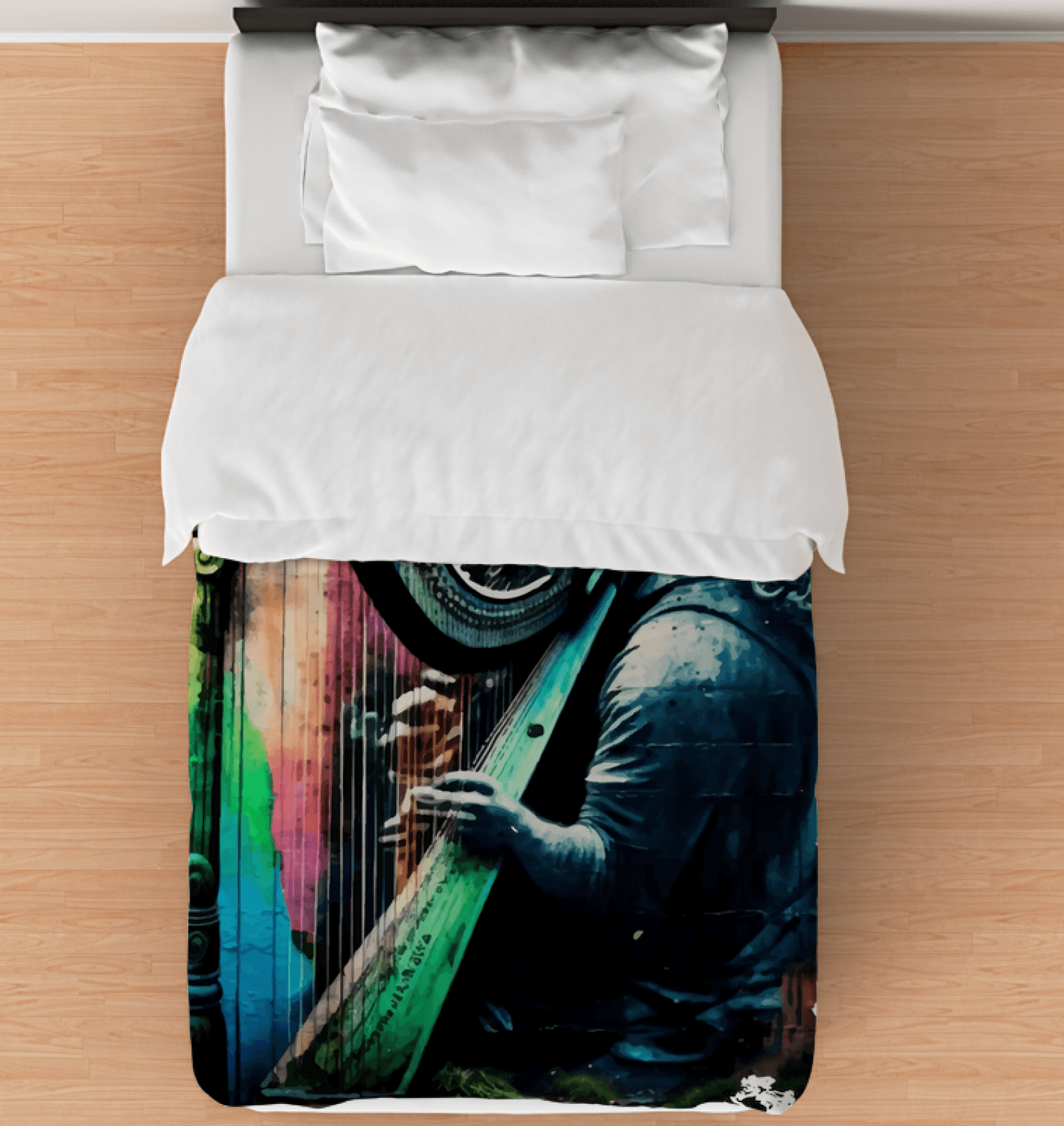 Making Magic With Those Strings Duvet Cover - Beyond T-shirts