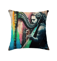 Making Magic With Those Strings Indoor Pillow - Beyond T-shirts