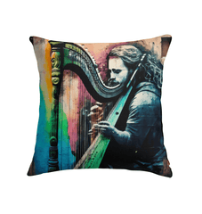 Making Magic With Those Strings Indoor Pillow - Beyond T-shirts