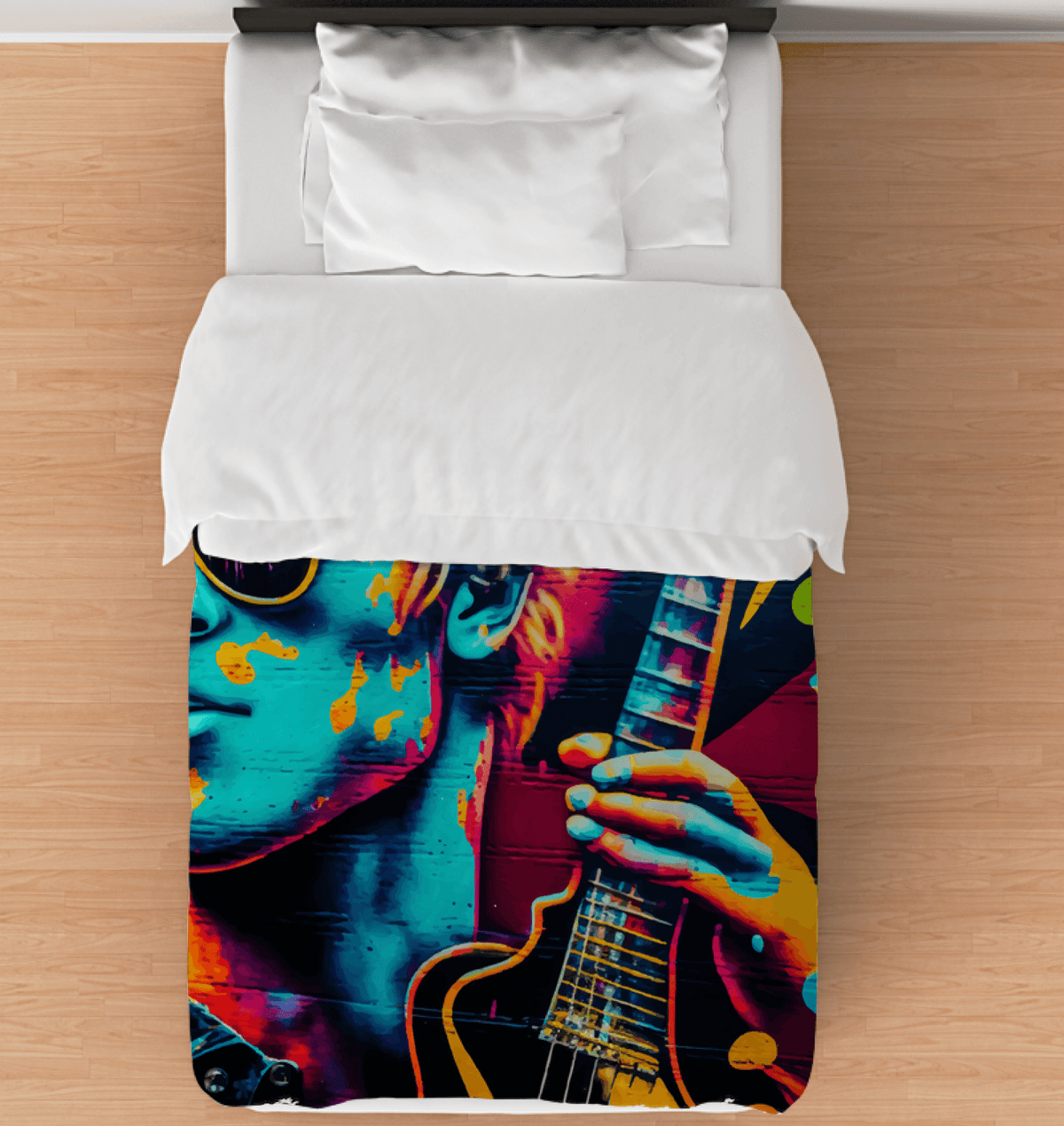 Making Music Come Alive Duvet Cover - Beyond T-shirts