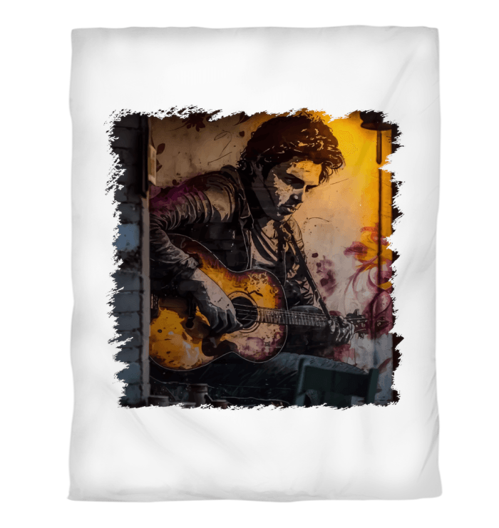 Making Music Come Alive Duvet Cover - Beyond T-shirts