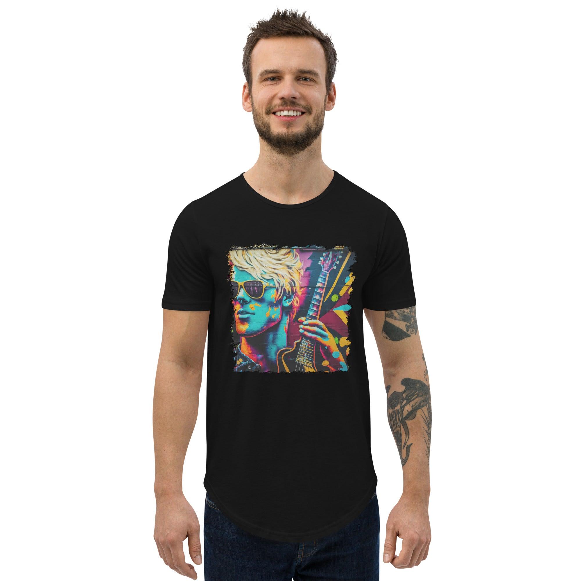 Making Music Come Alive Men's Curved Hem T-Shirt - Beyond T-shirts