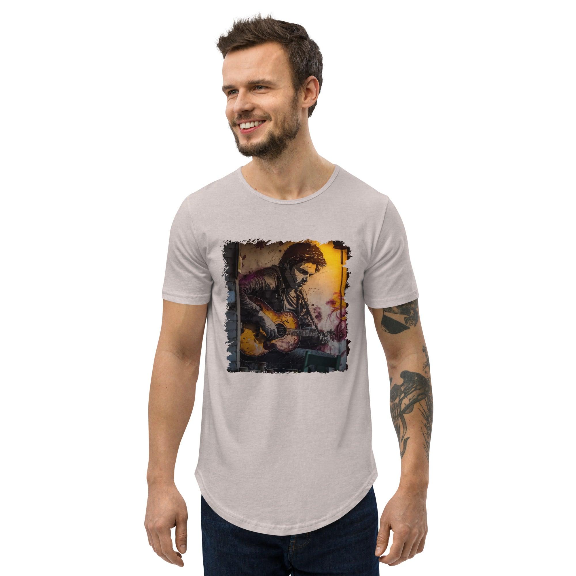 Making Music Come Alive Men's Curved Hem T-Shirt - Beyond T-shirts