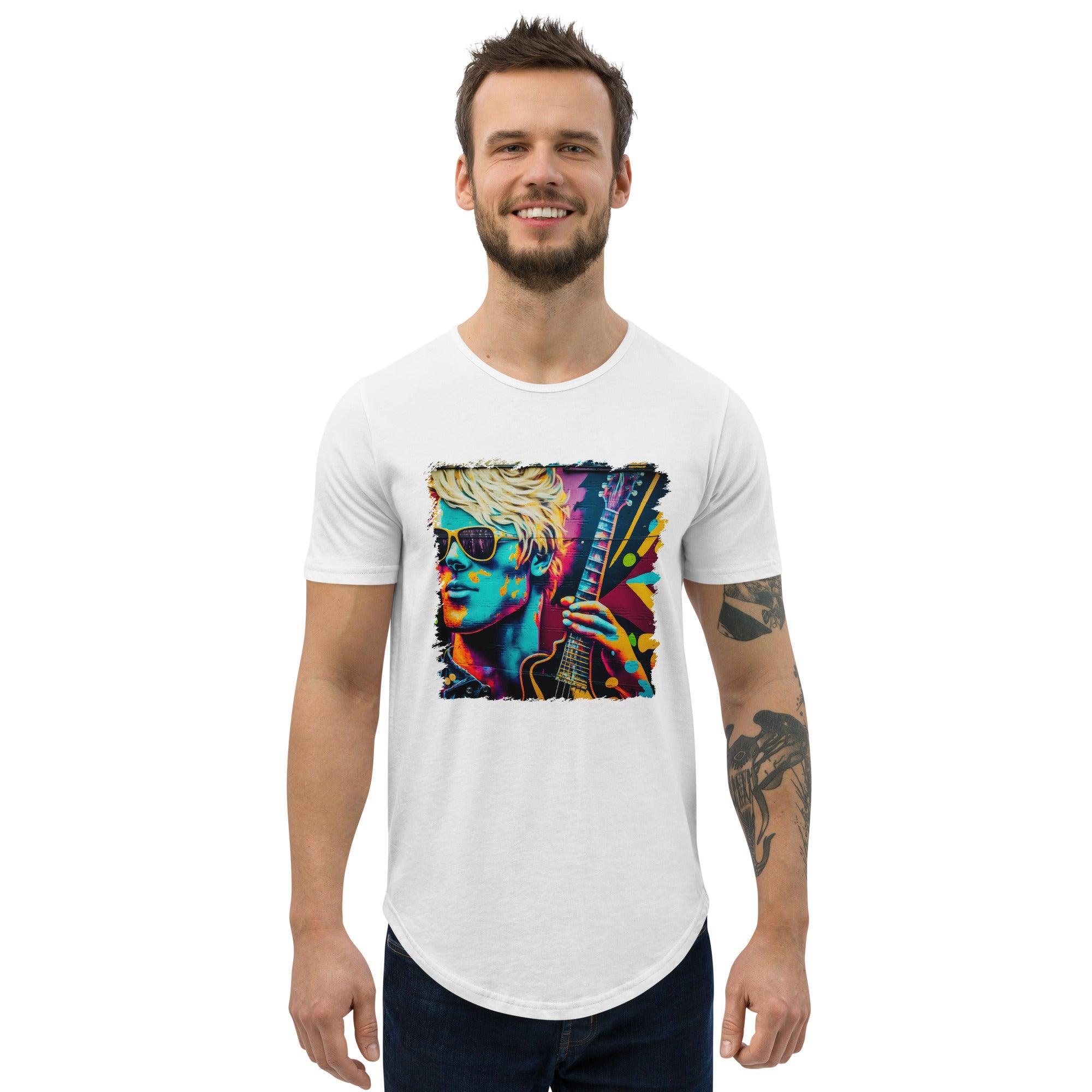 Making Music Come Alive Men's Curved Hem T-Shirt - Beyond T-shirts