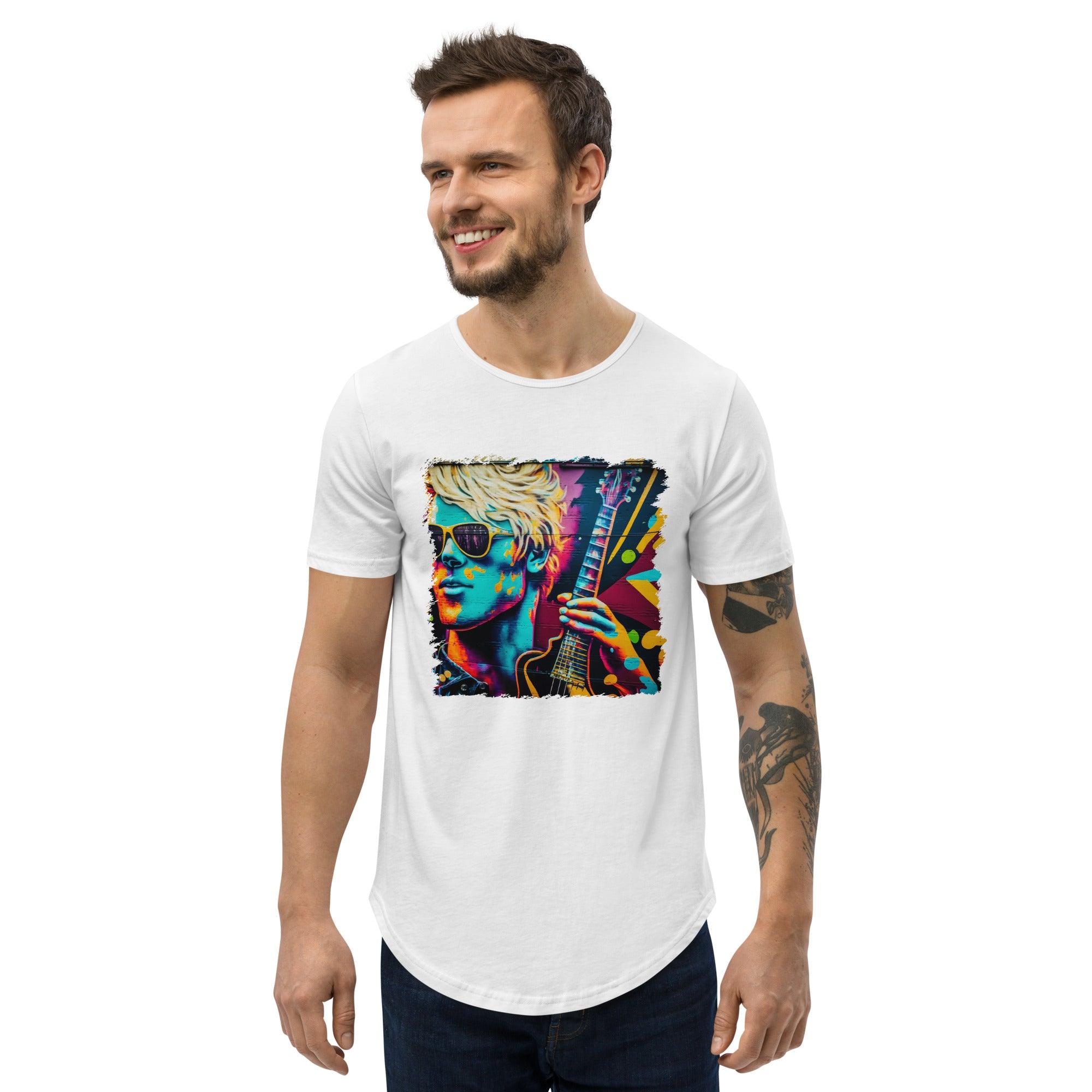 Making Music Come Alive Men's Curved Hem T-Shirt - Beyond T-shirts
