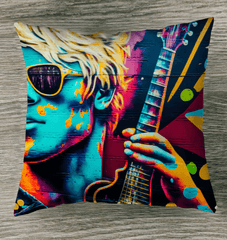 Making Music Come Alive Outdoor Pillow - Beyond T-shirts