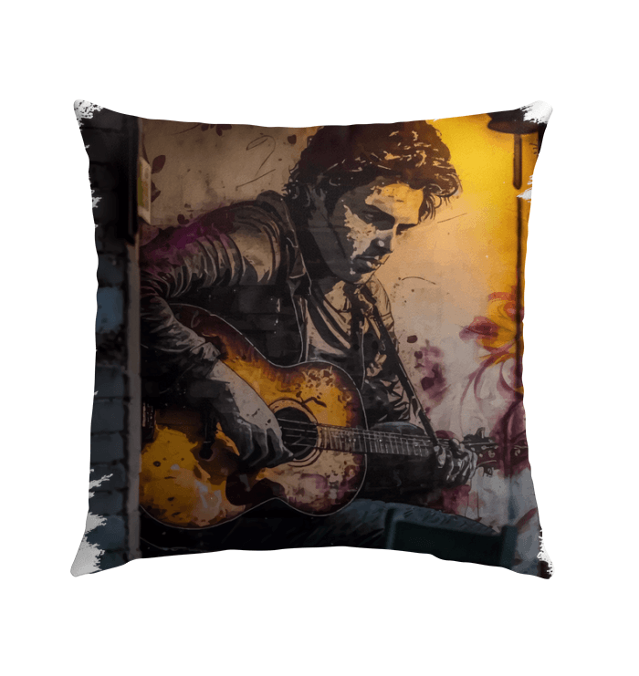 Making Music Come Alive Outdoor Pillow - Beyond T-shirts