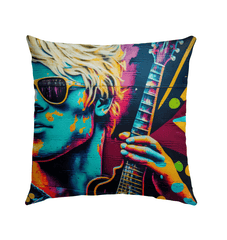 Making Music Come Alive Outdoor Pillow - Beyond T-shirts