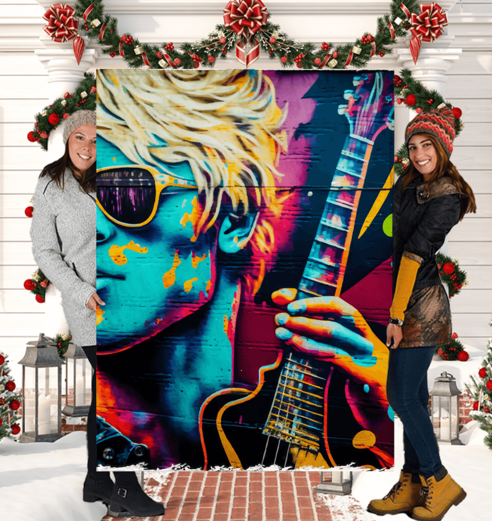 Making Music Come Alive Sherpa Blanket - Beyond T-shirts