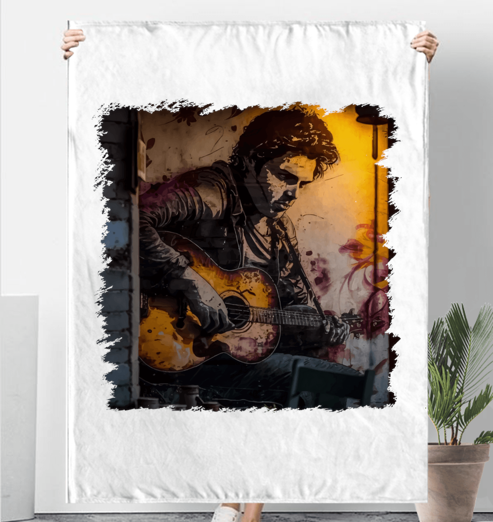 Making Music Come Alive Sherpa Blanket - Beyond T-shirts