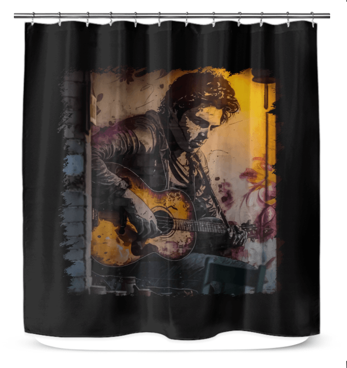 Making Music Come Alive Shower Curtain - Beyond T-shirts