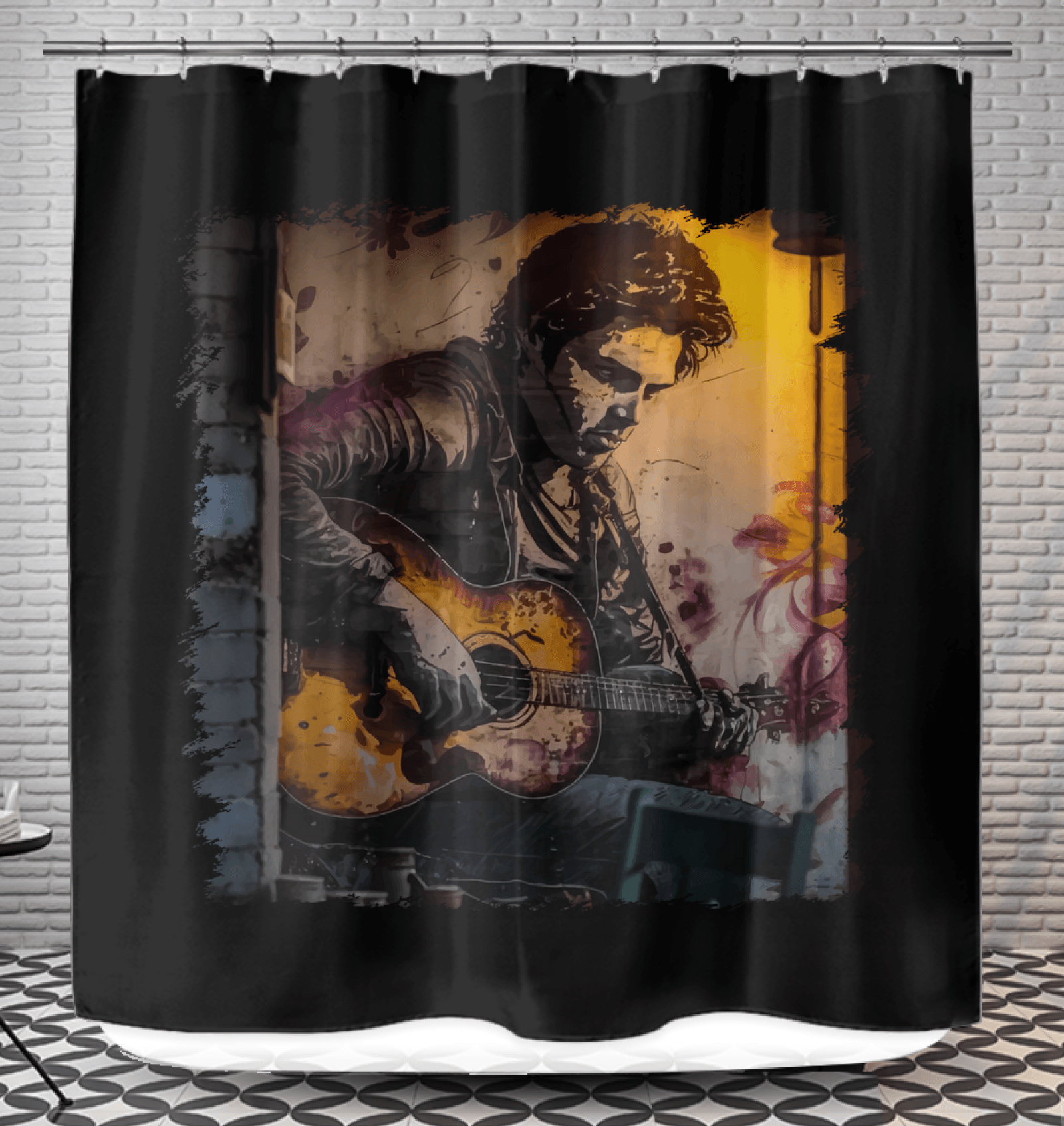 Making Music Come Alive Shower Curtain - Beyond T-shirts