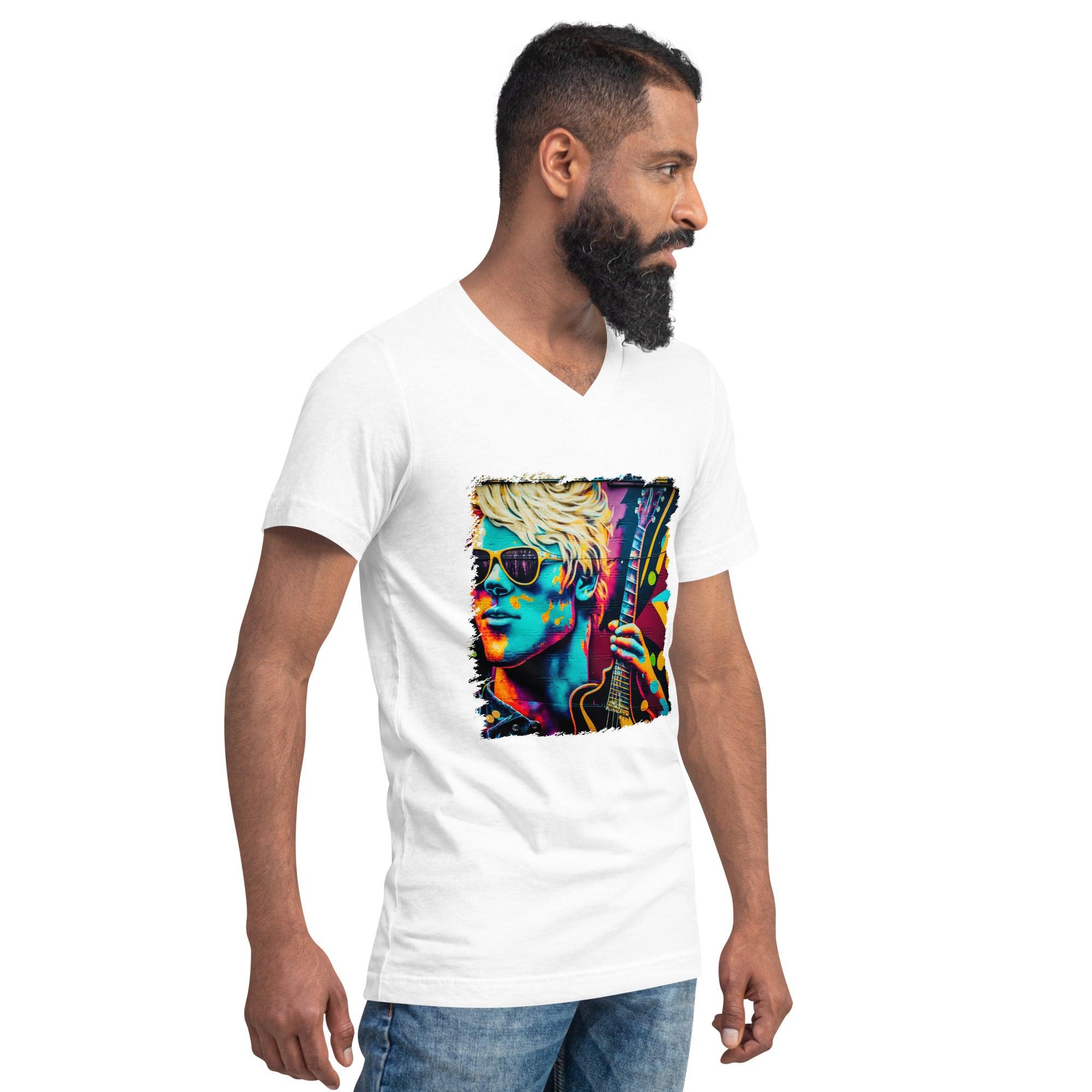 Making Music Come Alive Unisex Short Sleeve V-Neck T-Shirt - Beyond T-shirts