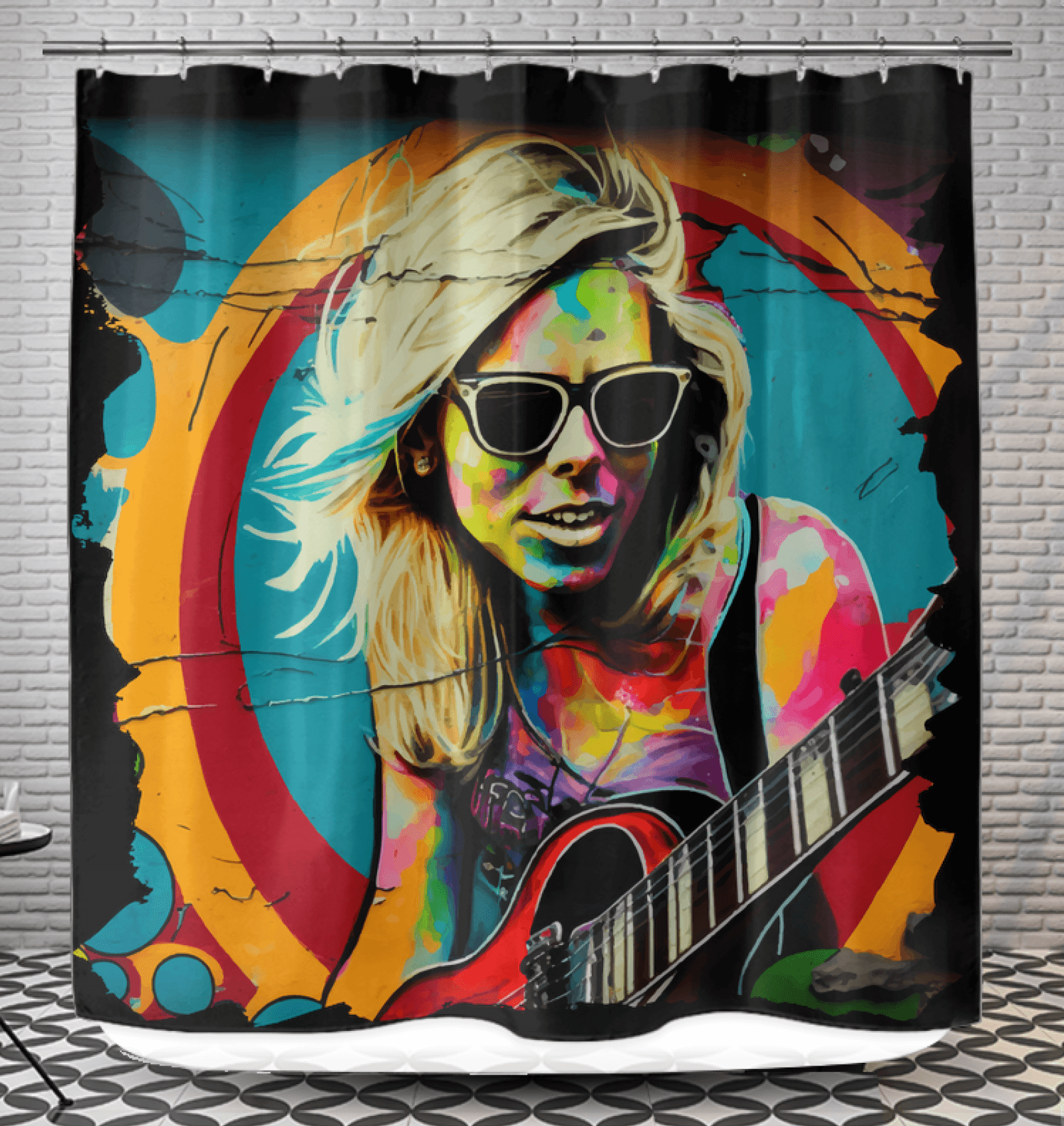 Making Music, Telling Stories Shower Curtain - Beyond T-shirts