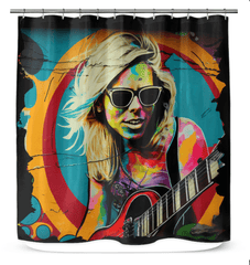 Making Music, Telling Stories Shower Curtain - Beyond T-shirts