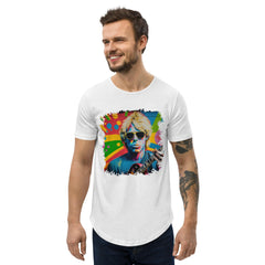 Making Musical Waves Men's Curved Hem T-Shirt - Beyond T-shirts