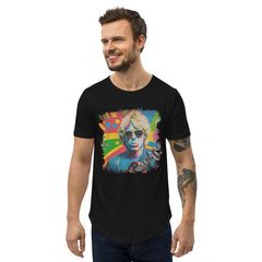 Making Musical Waves Men's Curved Hem T-Shirt - Beyond T-shirts