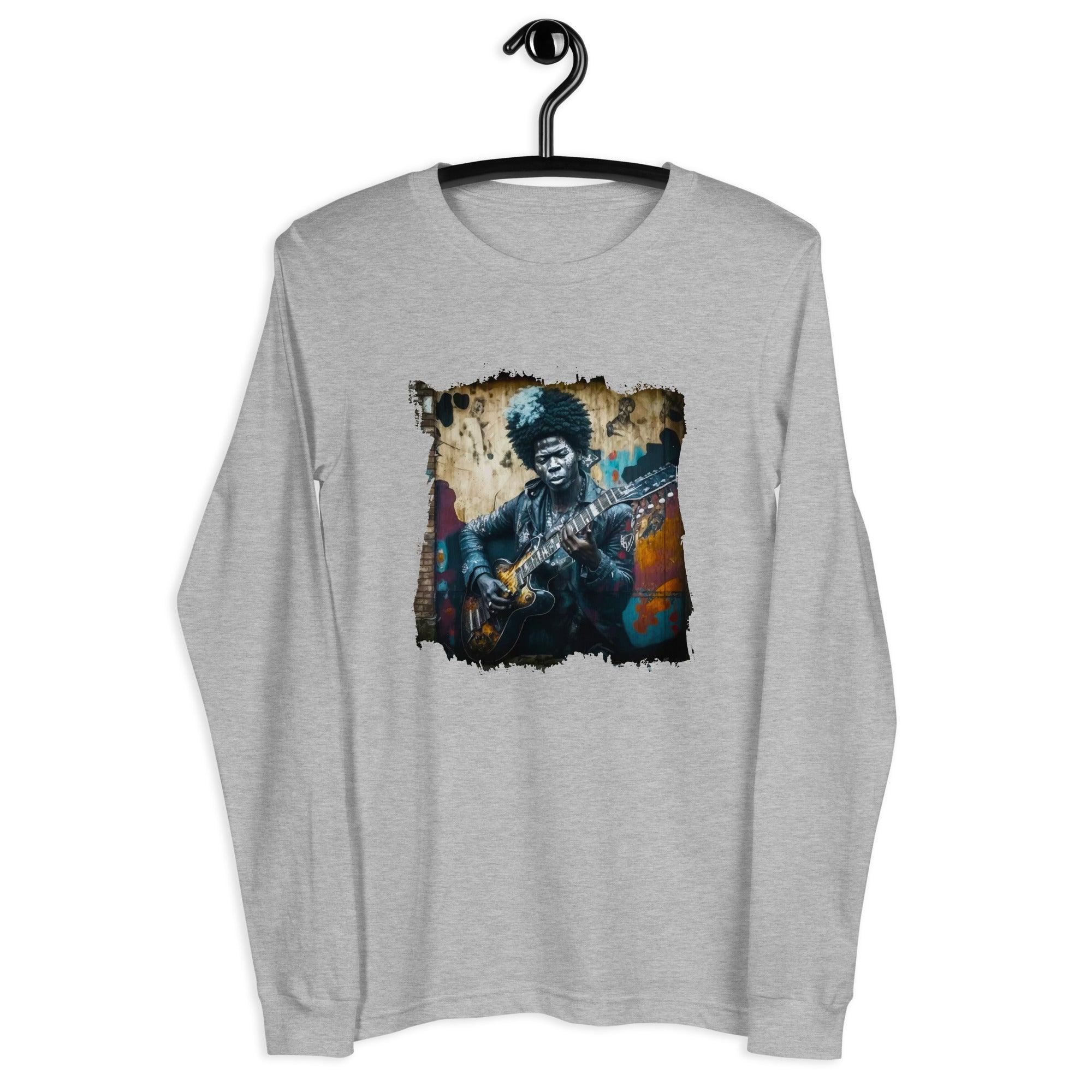 Master Of The Six-String Unisex Long Sleeve Tee - Beyond T-shirts