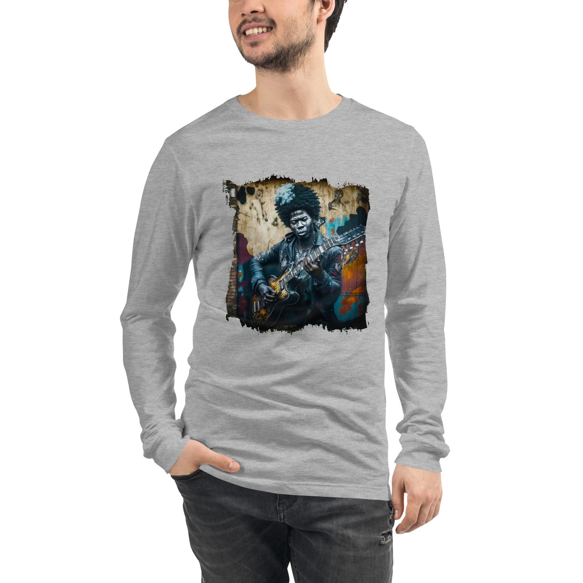 Master Of The Six-String Unisex Long Sleeve Tee - Beyond T-shirts