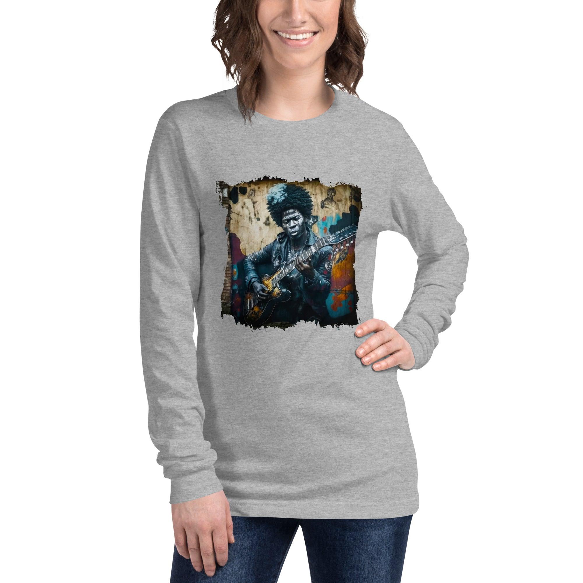 Master Of The Six-String Unisex Long Sleeve Tee - Beyond T-shirts