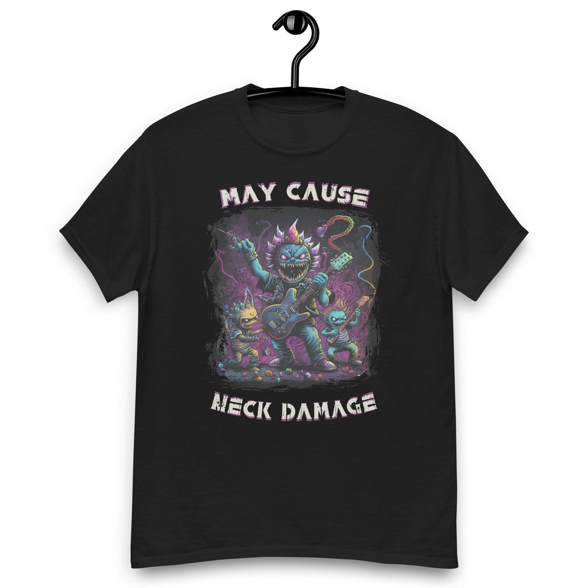 May cause neck damage men's classic tee - Beyond T-shirts