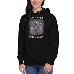 May Cause Neck Damage Unisex Hoodie - Beyond T-shirts